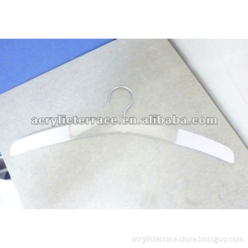 clear acrylic coat hanger,hanger,clothes hanger